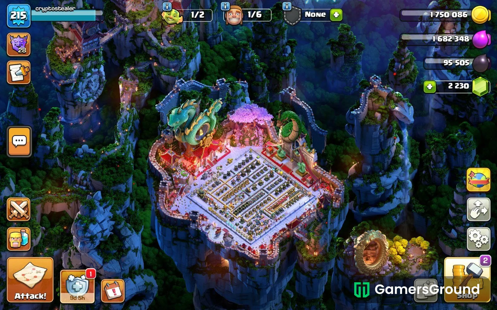 Anime skin set with XXL snake lezendary scenery