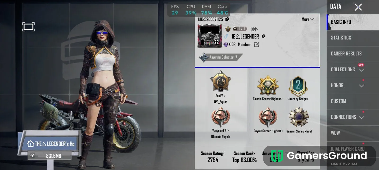 Ace player