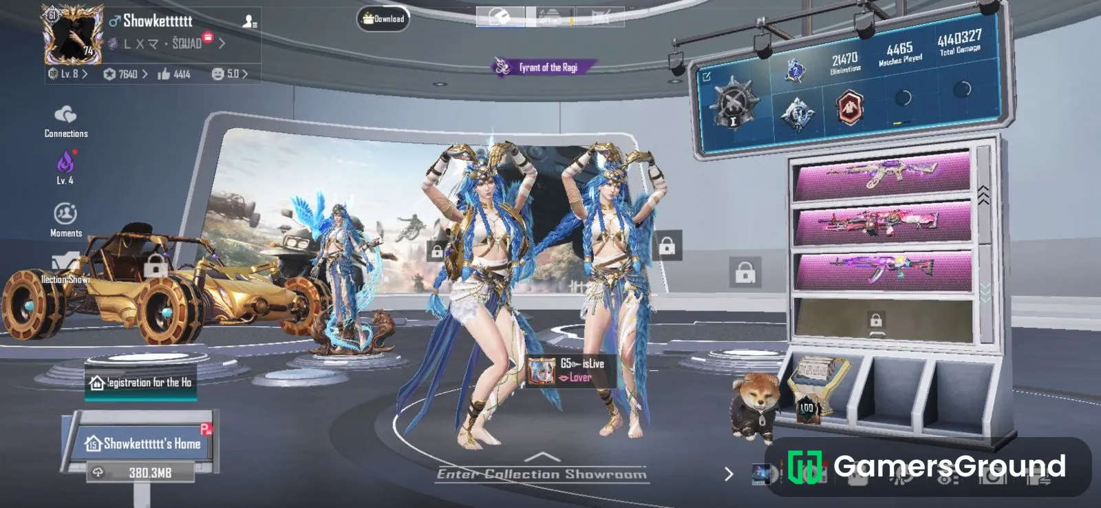 Ace dominater , Rare Tiltes , Gun skin , x suits and mythic suit and 62 collection level, also full of items in inventory