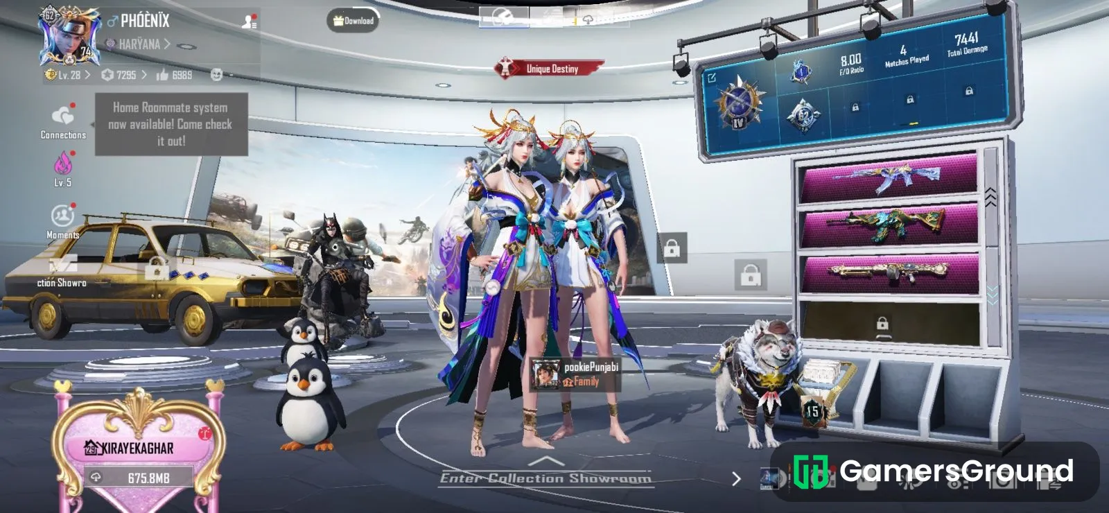 BGMI Level 74 Account | X-Suits | Mythic Outfits | Upgraded Guns