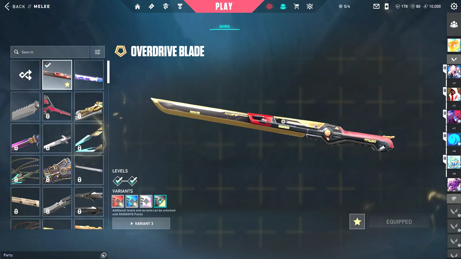 17K+ Spent | Lvl 192 | Overdrive Knife | Prime + Xerofang Vandal | Neo Phantom | D2 Peak