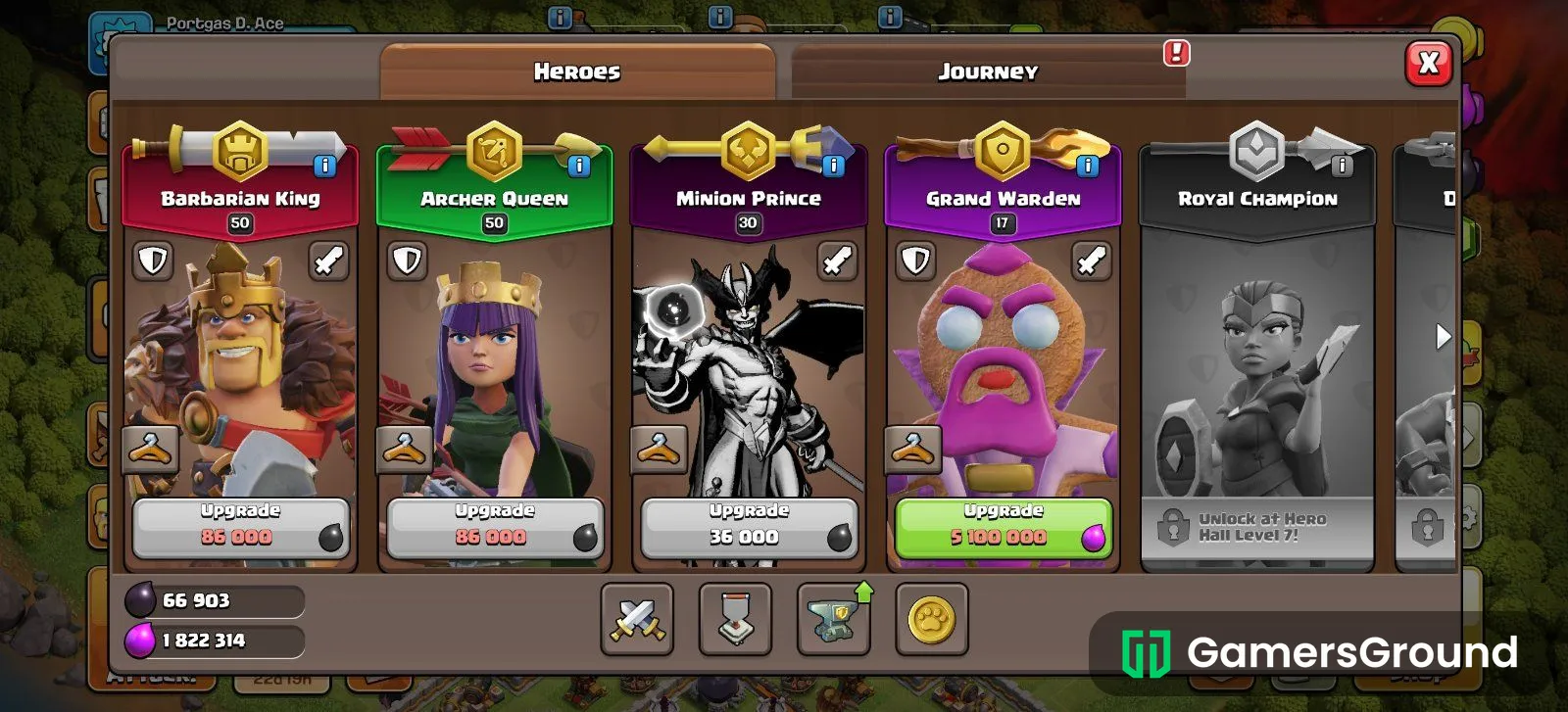 CoC Combo TH11 (Level 85-92) | Maxed King 50 & Queen 50 | Giant Gauntlet & Spiky Ball | Full Magic Books & Hammers | 5 Builders