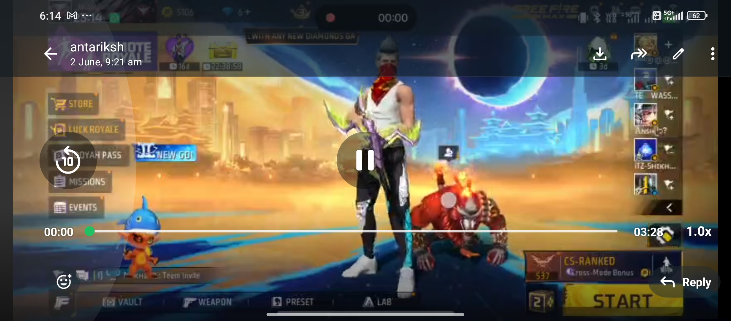 Rank heroic angelic pants Evo guns and many basic collection