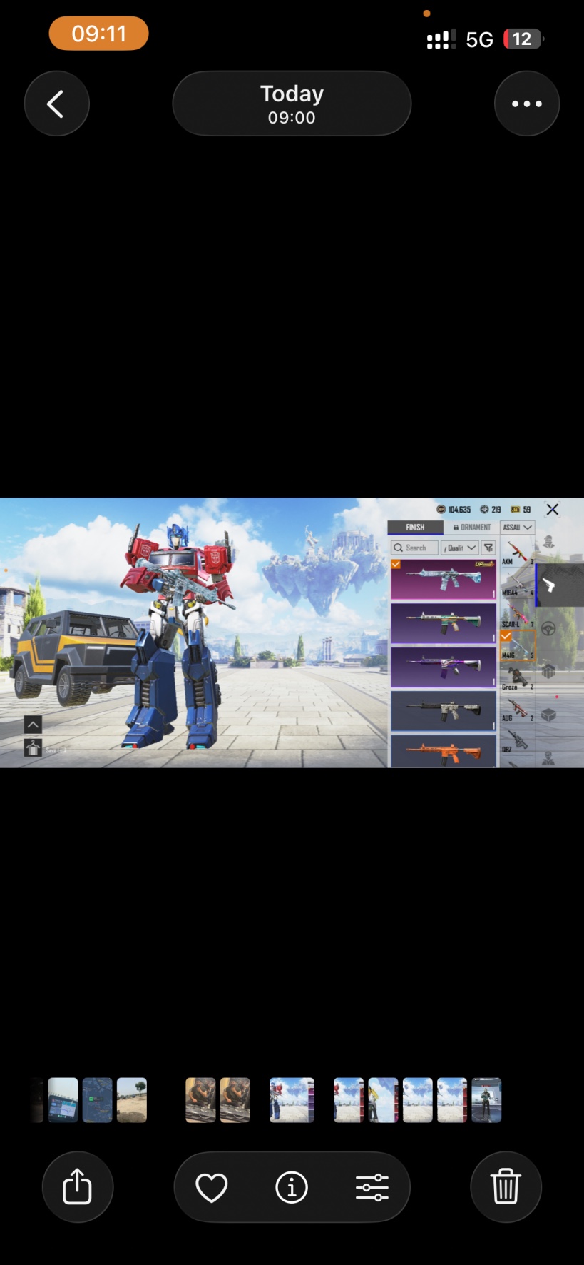 BGMI account M4 Glacier level 5 level 66 collector level 44