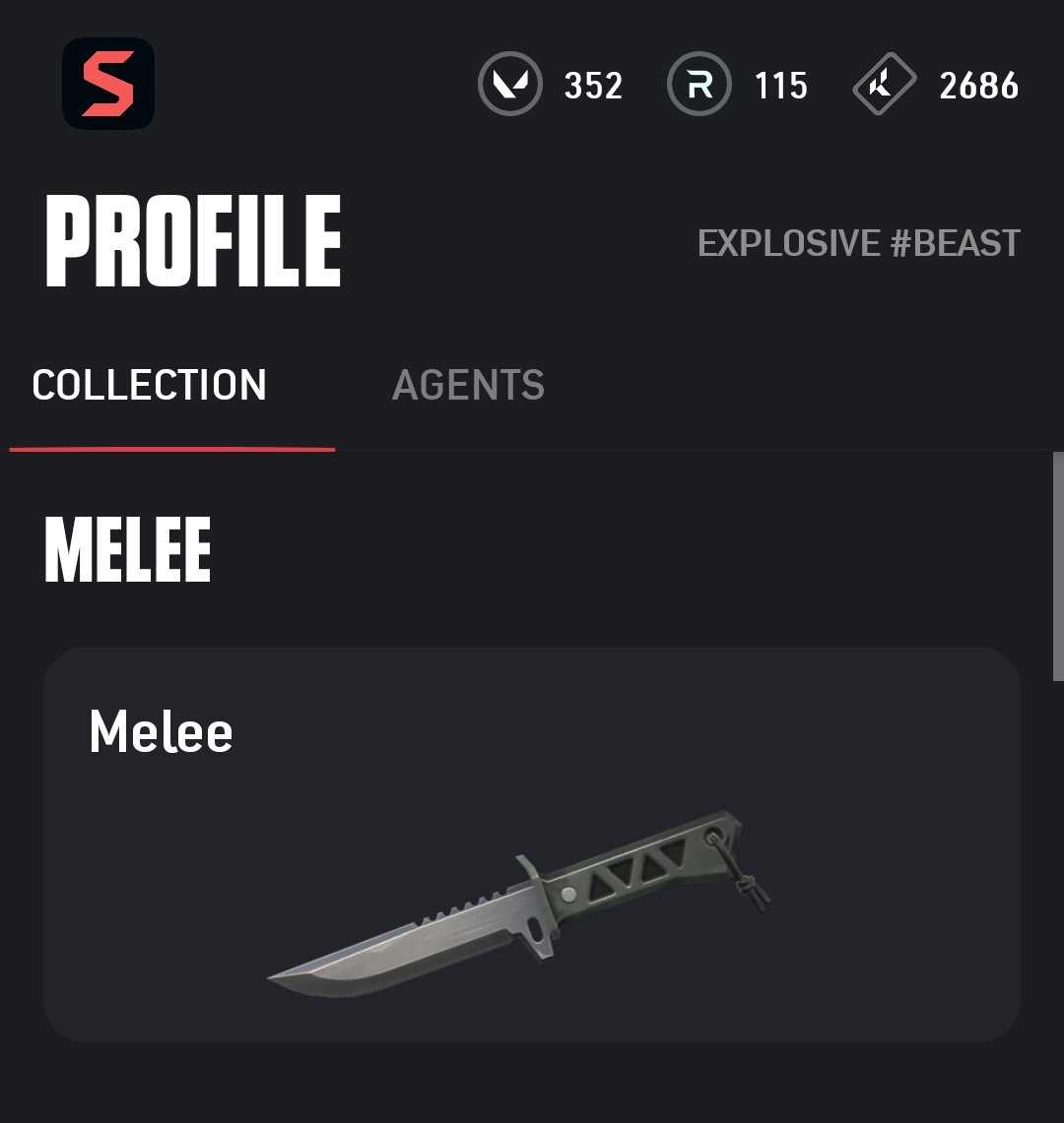 8 Premium Skins And 1 BP Valorant Account For Sale With 350 Vp Loaded (Mumbai Server) (APAC) (Level: 200+) (Rank: Gold 3)