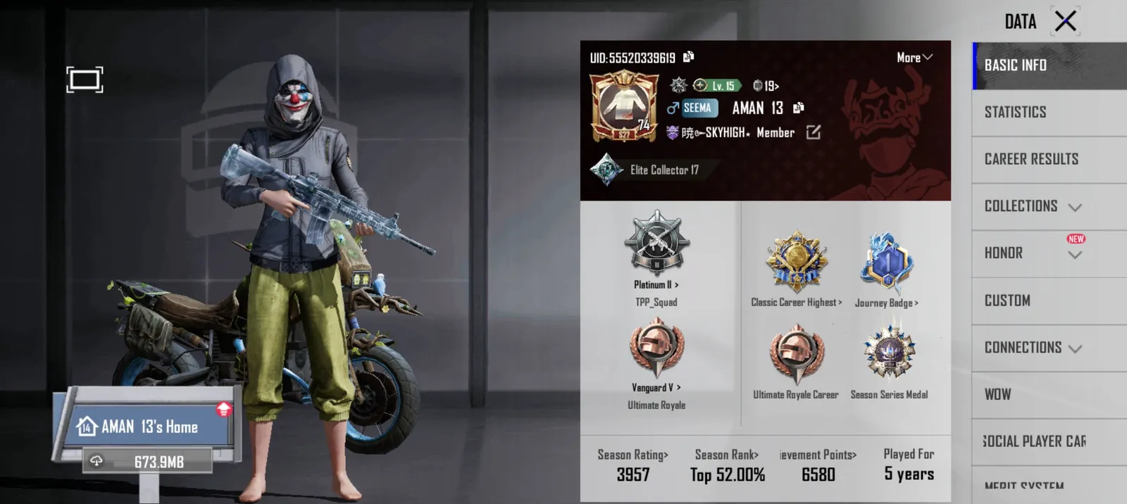 M4 Glacier Account with other upgradable skins