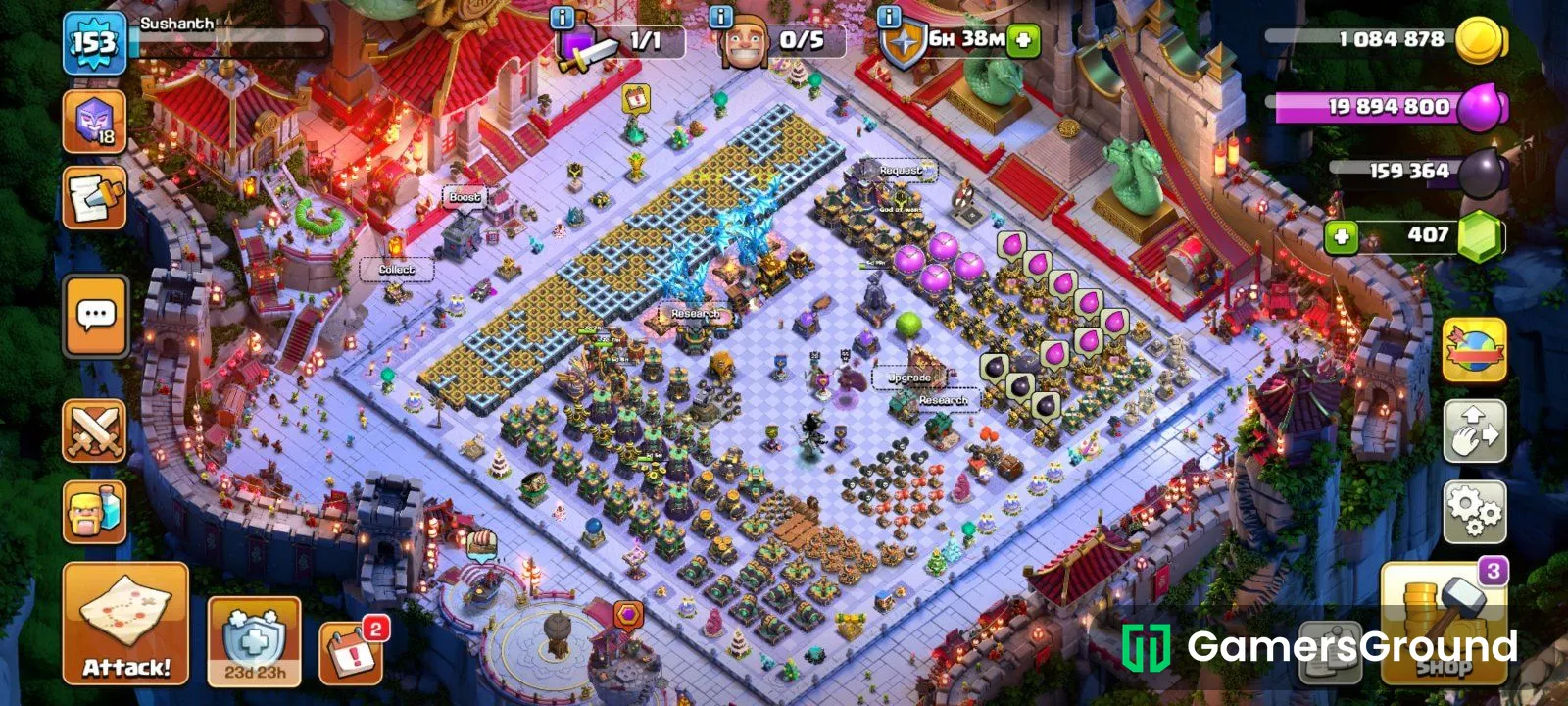 Town hall 14 max just upgraded to 15