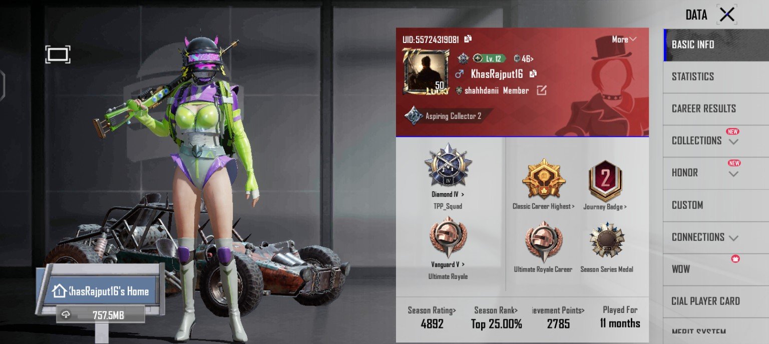 BGMI Account Sale | Level 50 | Good Inventory | ₹699