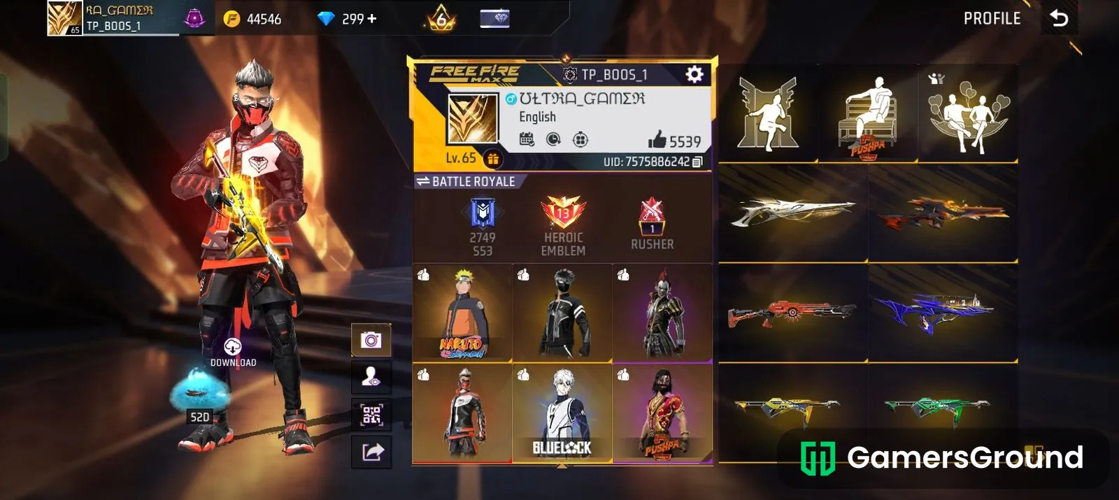 Legendry Cobra account