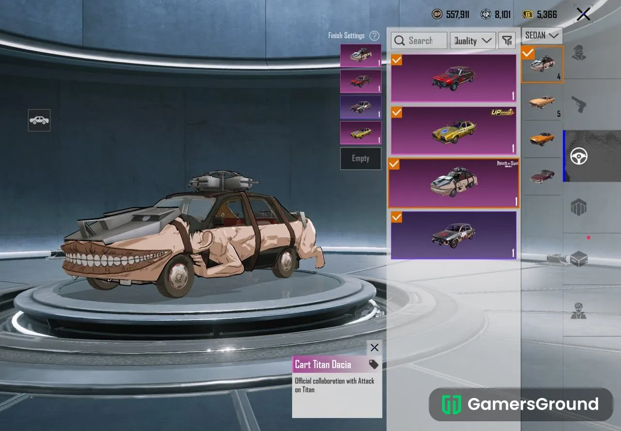 BGMI Level 80 Account | Rare Skins | M416 | Vehicle Skins