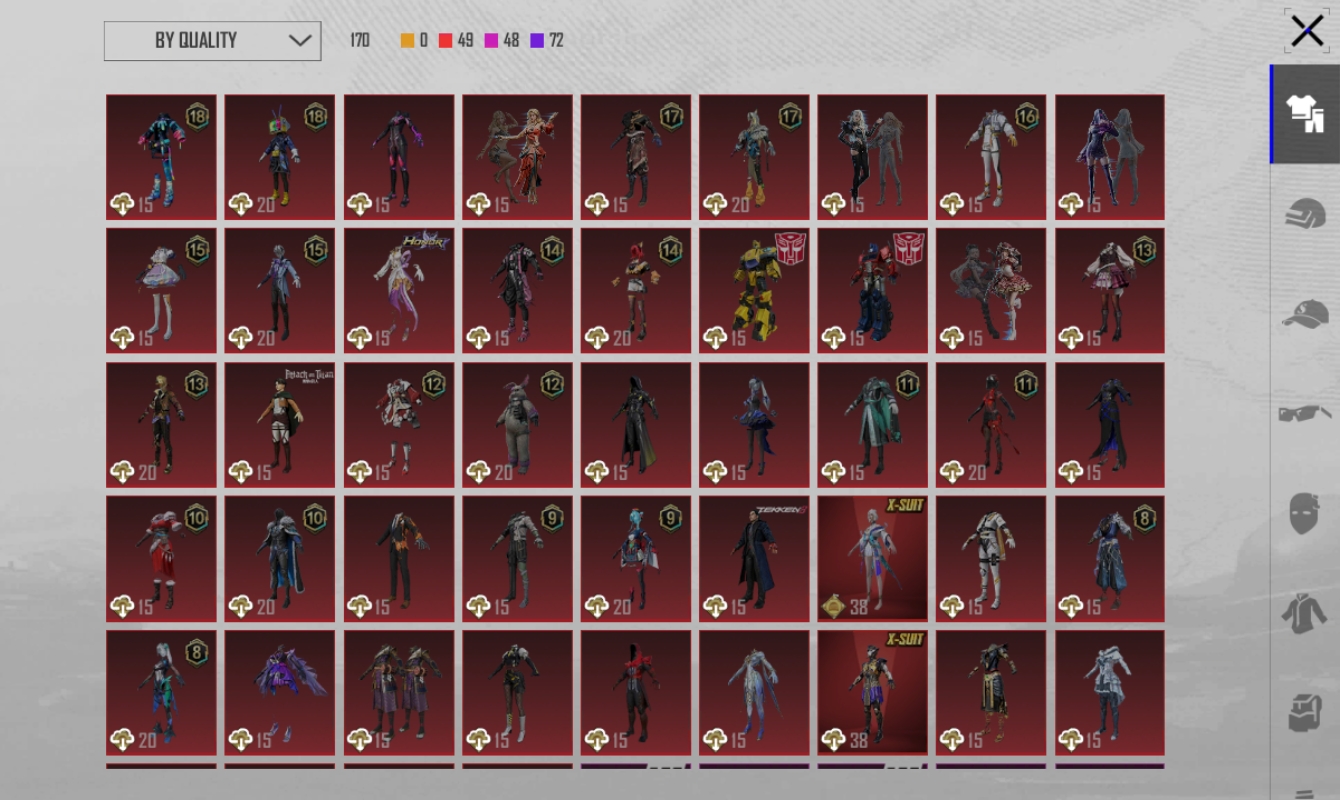 BGMI ACCOUNT FOR SALE