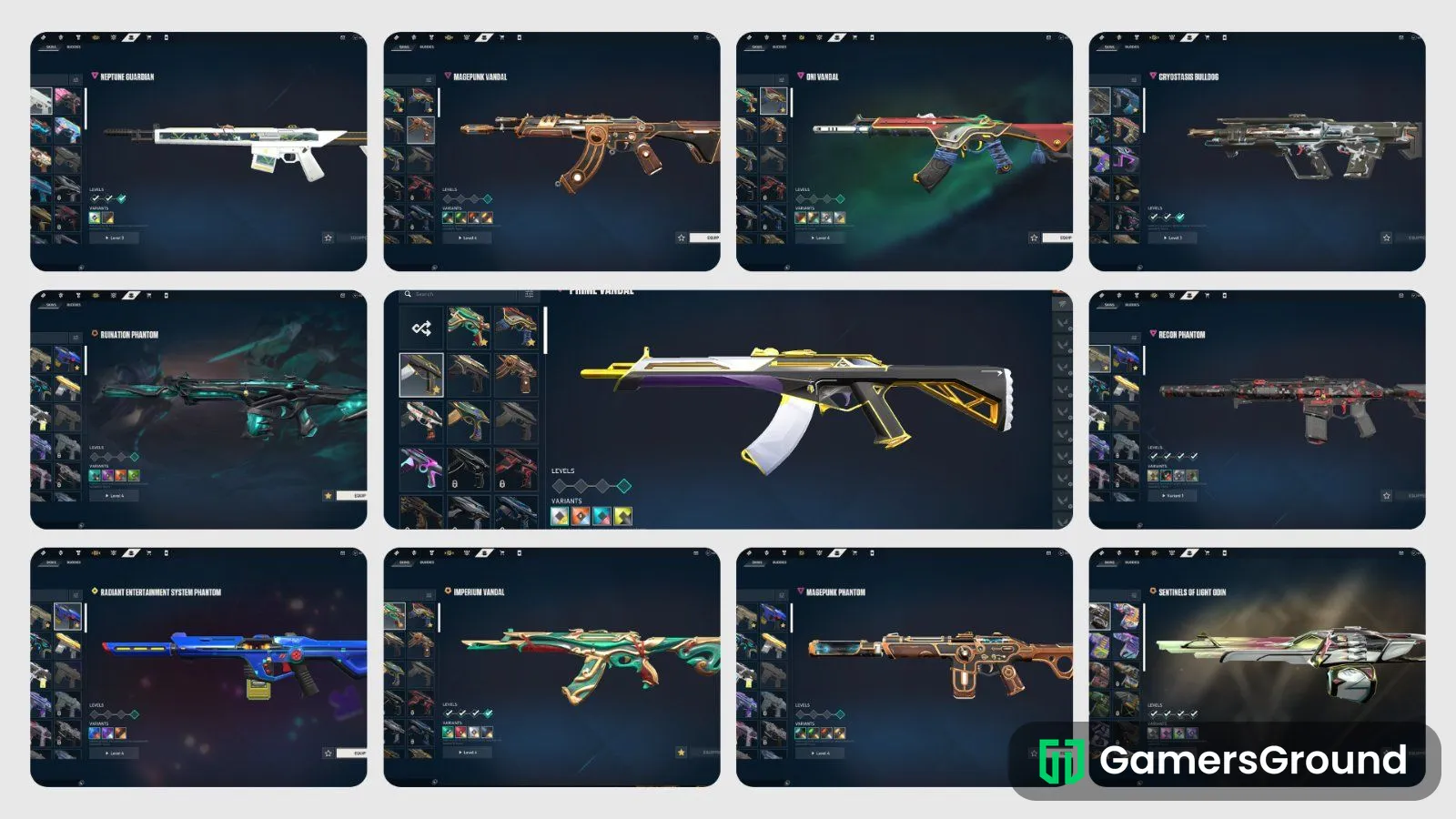 29 Primium skins