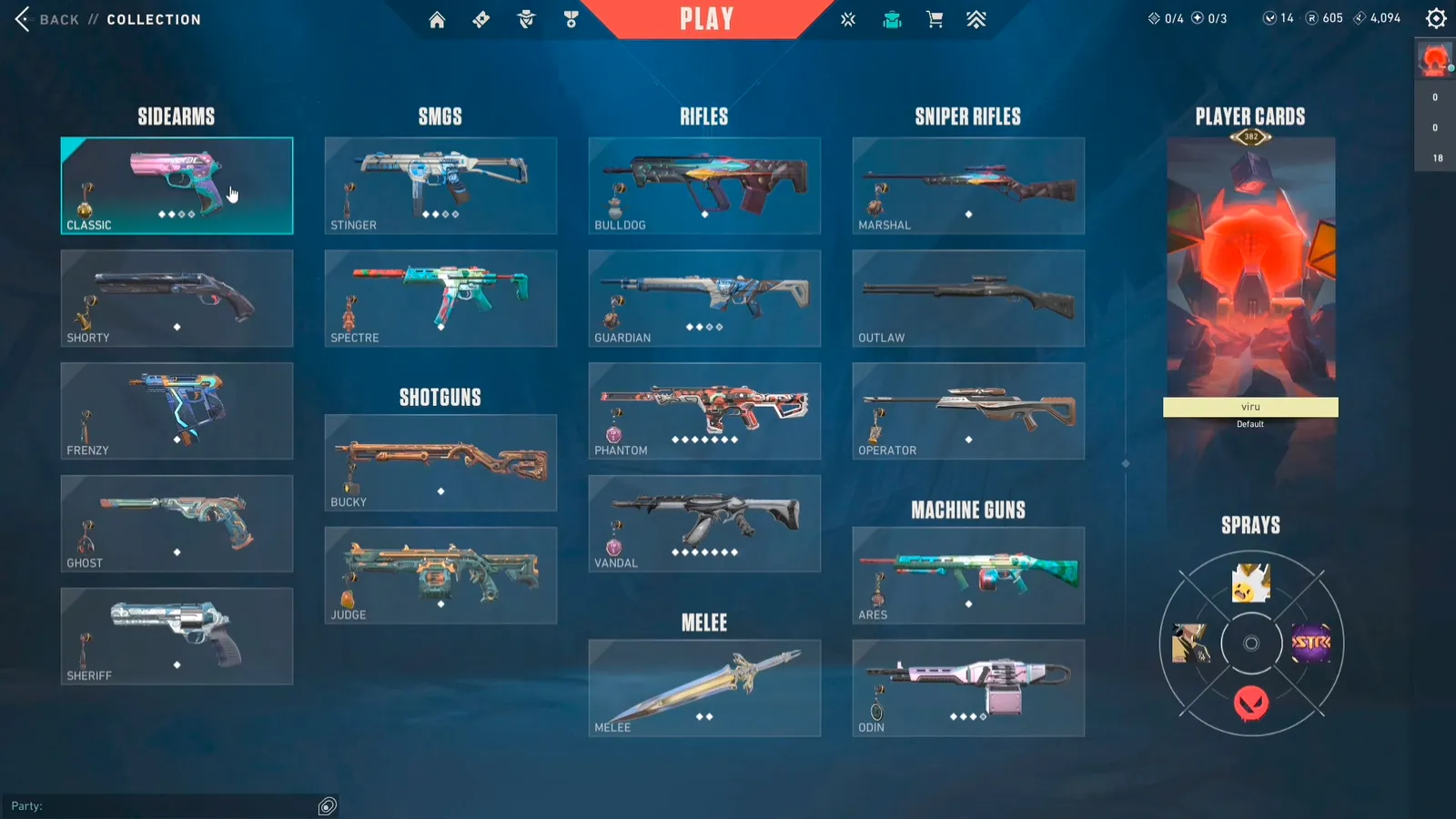 🔥 VALORANT Account for Sale | 42+ Skins | 4 Finishers ⭐ | 18 Agents